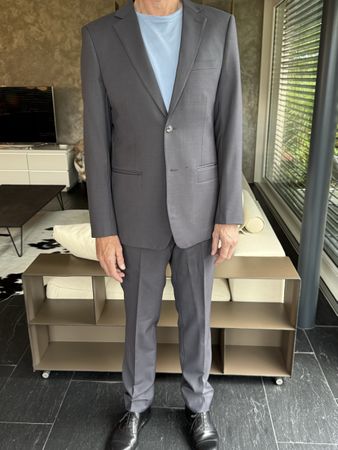 Herren Anzug zweiteilig grau - nie getragen