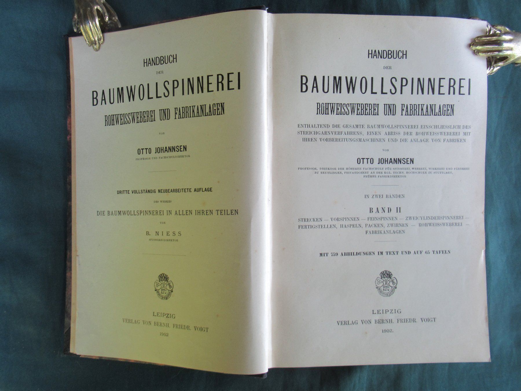 Libri: Baumwollspinnerei Rohweissweberei – Usato da hedingen venduto da kurattli01 5