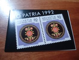 Markenbüchlein 1992 Pro Patria ET-o