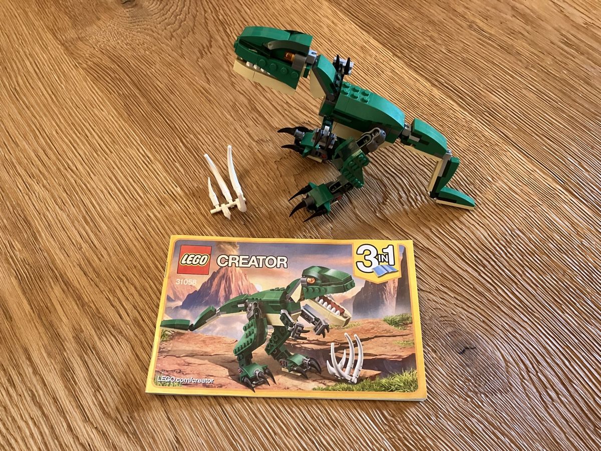 Lego Kit di costruzioni: Lego creator dynosaurus – Usato da Bever venduto da dvojca
