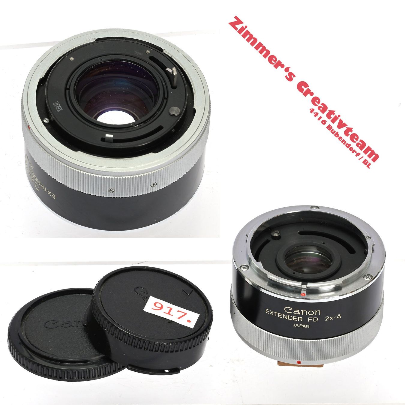 Canon Objektive: CANON Extender FD 2 x – Gebraucht aus Bubendorf von zimmers_creativteam