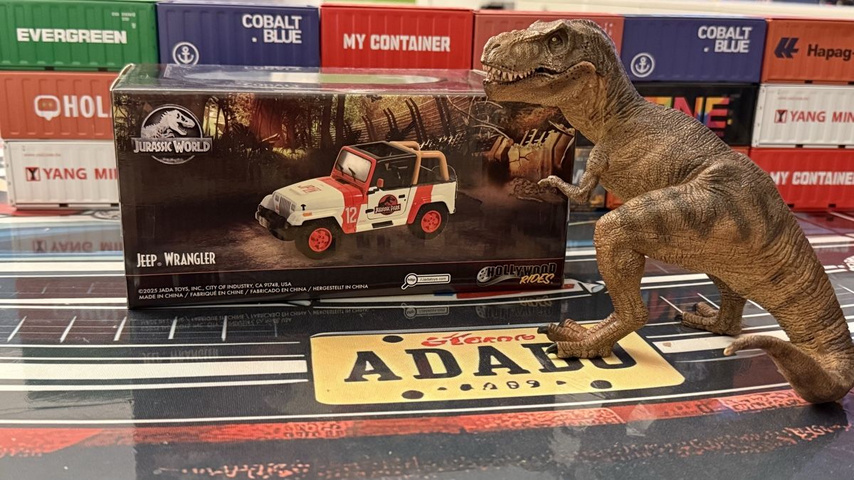 Jada Toys Modellini d'auto: Jeep Wrangler Jurassic World 1:24 – Nuovo e nell'imballaggio originale da Basel venduto da Zomeg 3