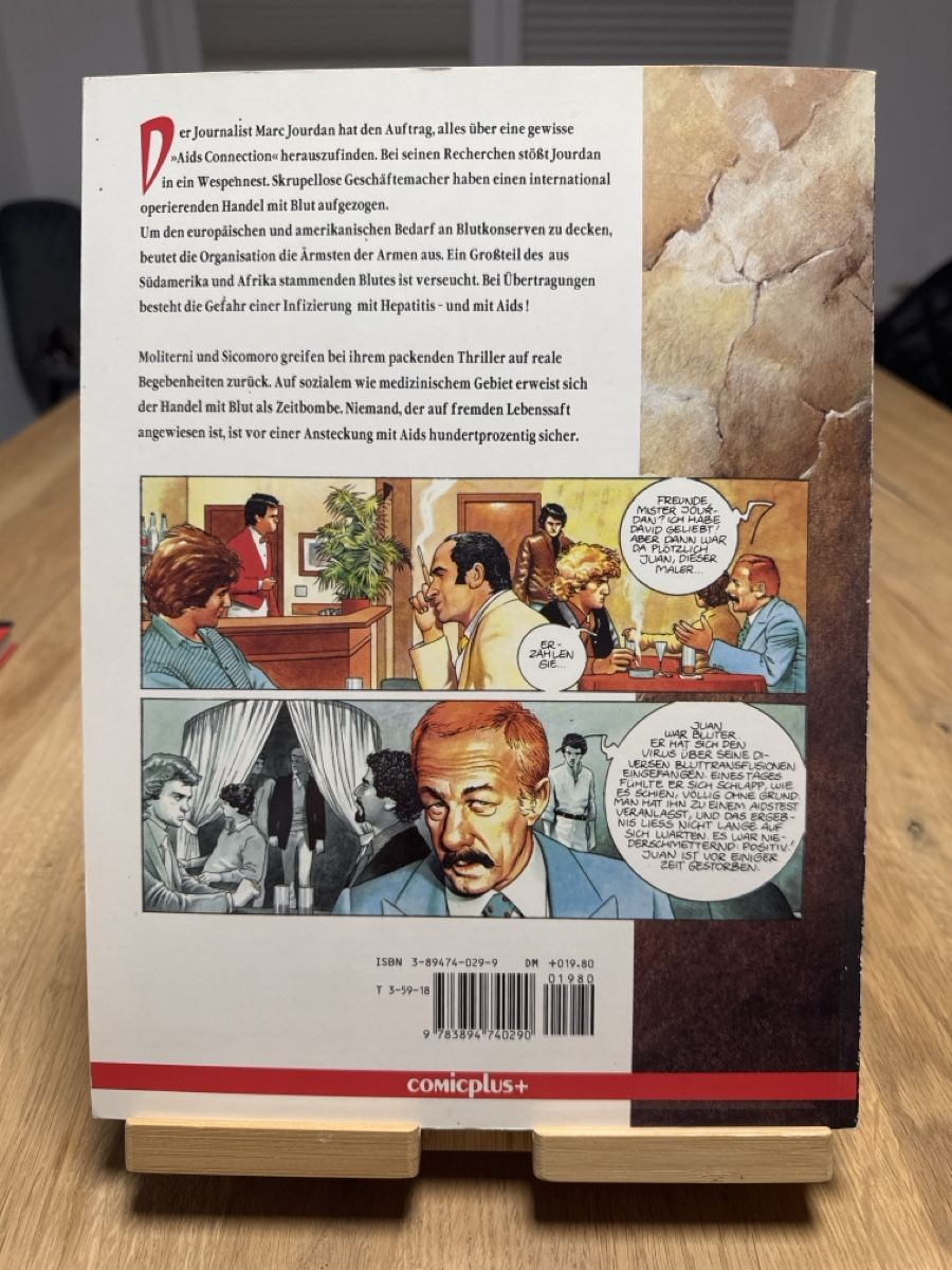 Fumetti: Comic: AIDS Connection (Sicomo/Molterni) – Usato da Kestenholz venduto da smsale23 1