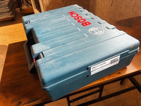 Leere Winkelschleifer Kiste Bosch ab 1 Stutz