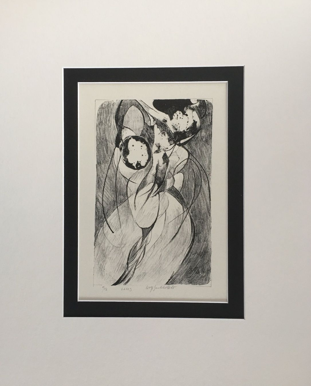 Grafica & Litografie: Wolff Buchholz      "Komposition L6503"      Lithographie – Usato da Nennigkofen venduto da juhit