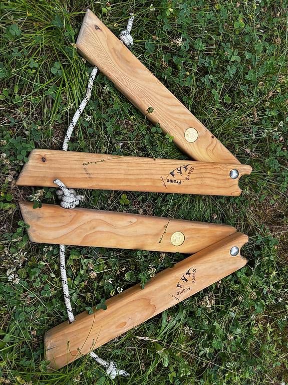 Slackline: Slack Frame  2 faltbare Slackline-Böcke, 45cm – Gebraucht aus Wabern von JoshRico