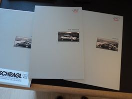 Prospekt Audi A8 Prospektmappe 3 teilig 1998 A8 4.2 quattro