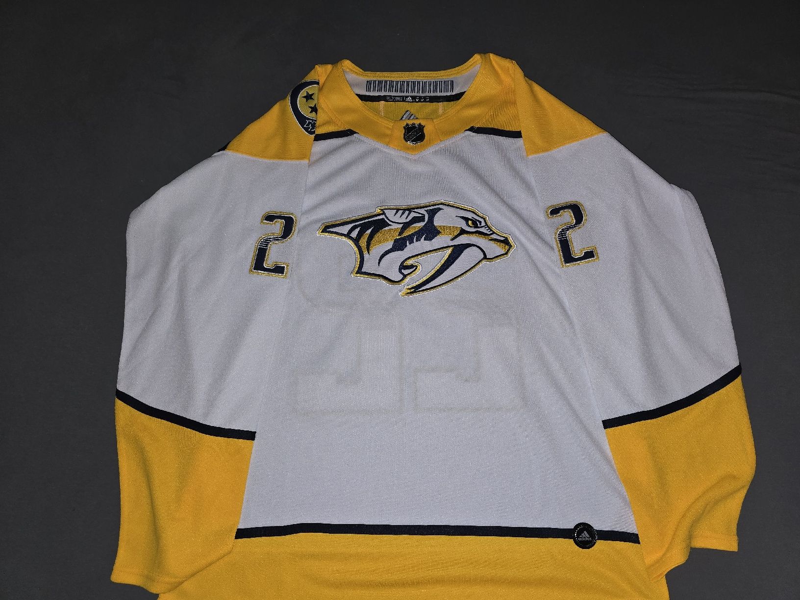 Canottiere & Pantaloni: Nashville Predators Niederreiter Jersey – Usato da Reigoldswil venduto da stonie73