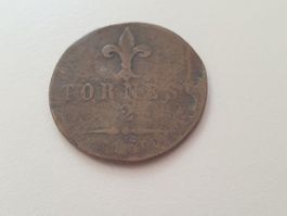🇮🇹 Italy 2 Tornesi 1859 Francesco II