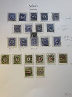 TOP Albenblatt "Portomarken", SBK mind. 1000.-++++++