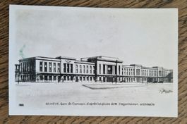 Genève, Gare de Cornevin, während Bauphase August 1930