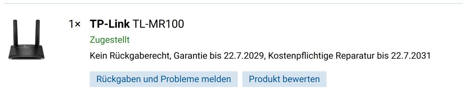 TP-Link Modem & Router: Internet Router – Nuovo (secondo la descrizione) da Langenthal venduto da N4900 1