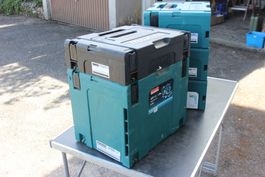 Makita Makpac Koffer Set 5 Stück gebrauchter Zustand