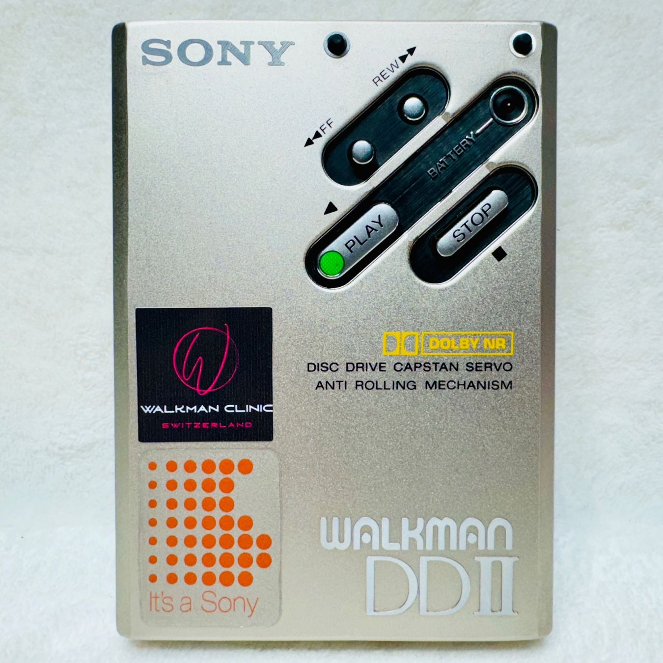 Sony Lettore multimediale portatile: Sony Walkman WM-DDII silber #195 – Usato da Vorderthal venduto da WalkmanClinic