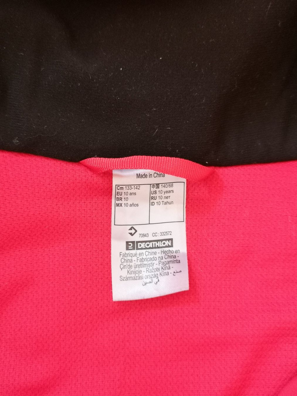 Decathlon Giacche & Cappotti: veste de ski rouge enfant – Usato da Bonfol venduto da Lilalune 3