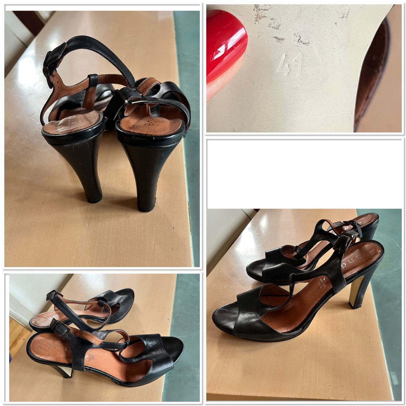 Scarpe da donna: Elegante schwarze Sandale – Usato da Hochdorf venduto da Forestgreen
