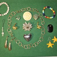 Schmuck Konvolut, Bijouterie, Modeschmuck Mix, Top Zustand!