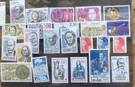 FRANCE timbres neufs ** ~1982-84