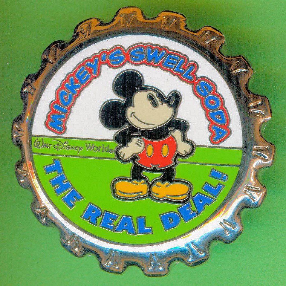 Disney Placchette & Badge: DISNEY  MICKEY'S  SWELL SODA – Usato da Winterthur venduto da Sammleroase