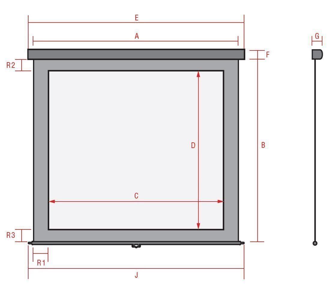 Heimkino: Reflecta Crystal-Line Rollo 4:3 220x174 – Neu und originalverpackt aus Bottighofen von zaap 1