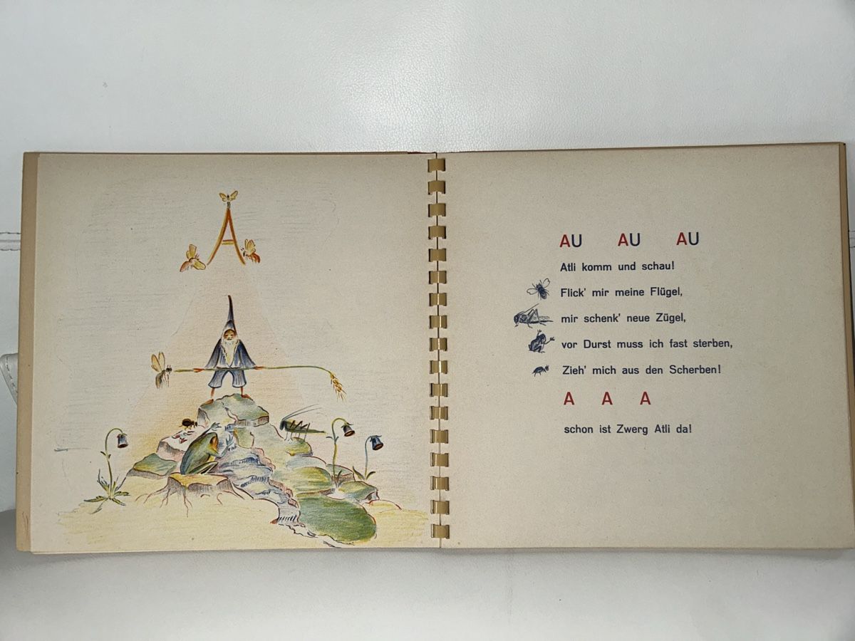 Libri: Antikes Kinderlehrbuch von 1942 – Usato da Düdingen venduto da Reconflo 4