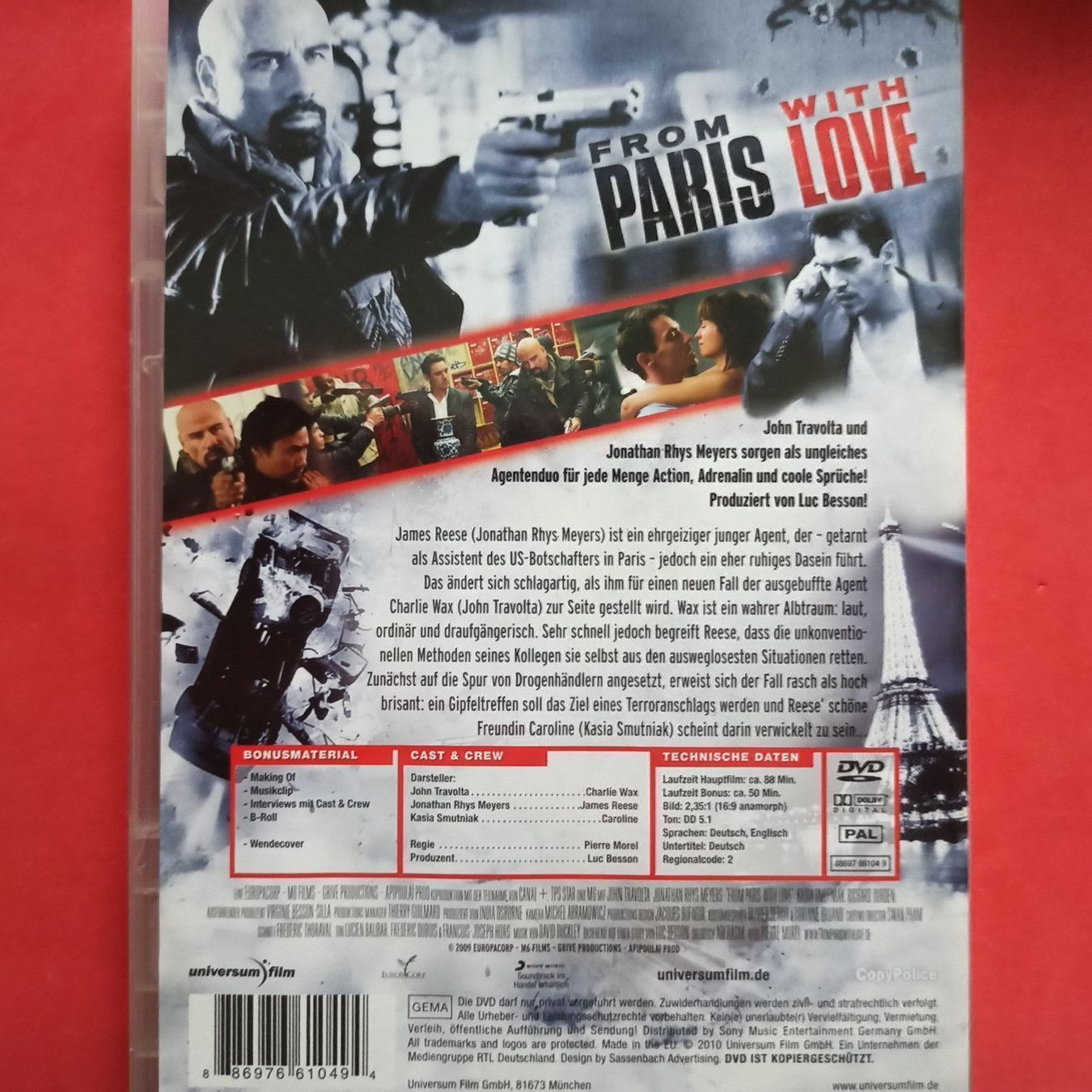 Tutti i DVDs: From Paris with Love – Usato da Dübendorf venduto da kb86_MOVIE 1