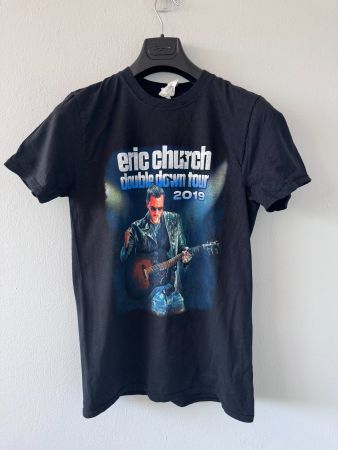 T-shirt Eric Church Double Down Tour 2019 Noir SIZE M
