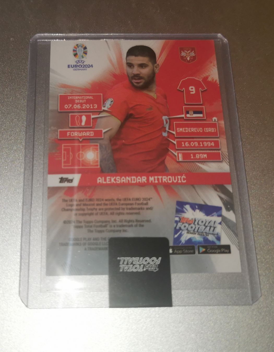 Topps Carte collezionabili: 3x Topps Serbien Mitrovic /75, Tadic /199, Samardzic /125 – Usato da Ostermundigen venduto da DaCards 2