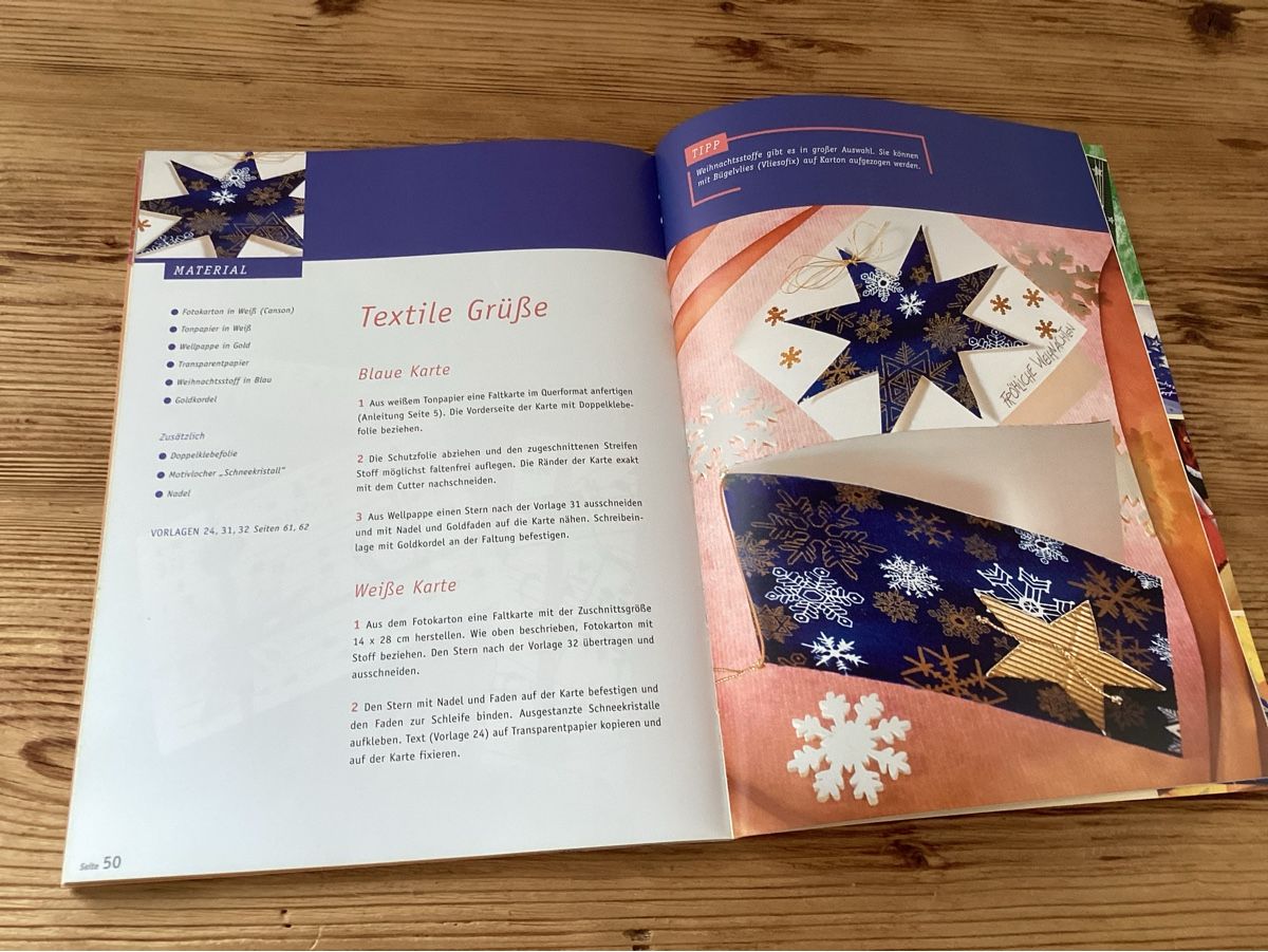 Riviste & Magazine: 3 Hefte Weihnachtskarten basteln – Nuovo (secondo la descrizione) da Wassen UR venduto da SABDOM 2