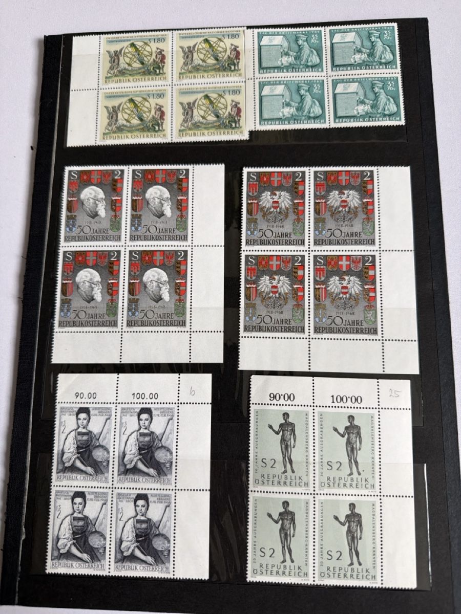 Tutti i francobolli: Briefmarken-Sammlung Österreich,  Top! – Nuovo (secondo la descrizione) da Tafers venduto da Tschanz-Solutions 1