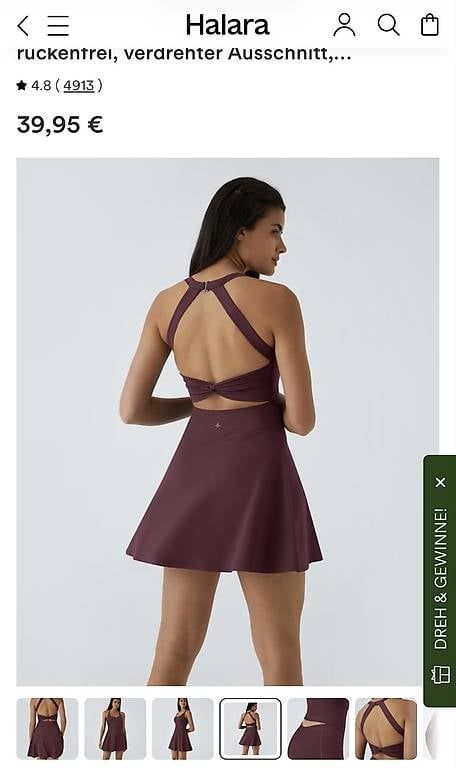 Robes: Halara Kleid mit Taschen, L  – D'occasion à Schlieren par chr_kdf8 1