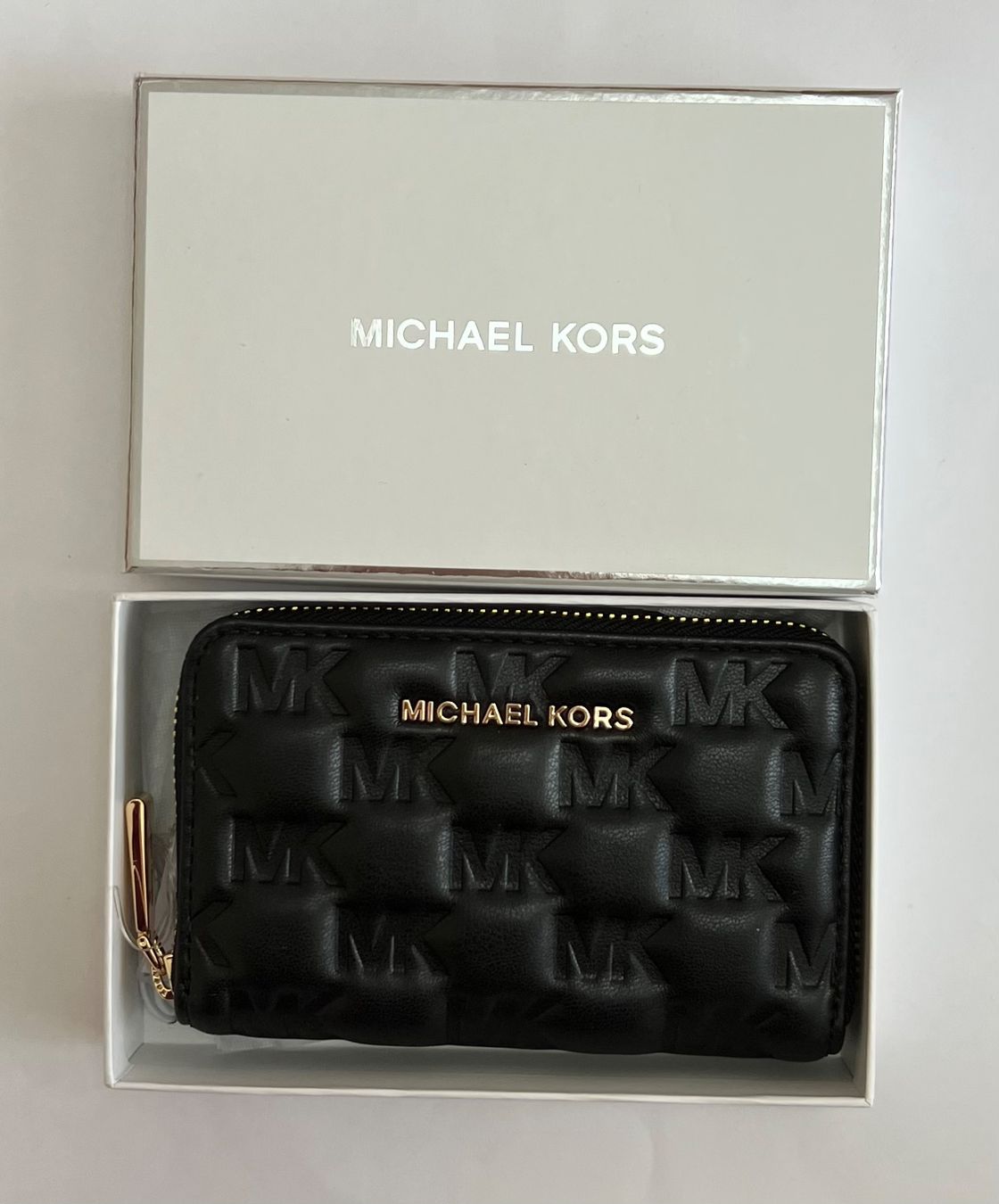 Michael Kors Portamonete: MICHAEL MICHAEL KORS Jet Set Small Za Card Case Black – Nuovo e nell'imballaggio originale da Oberaach venduto da Dandy2021 3