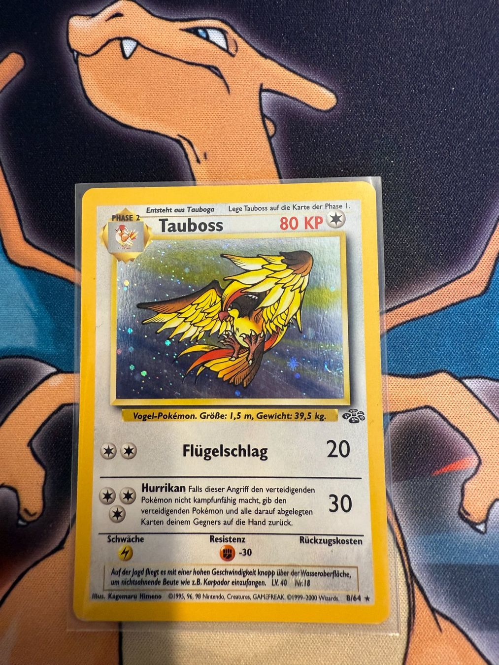 Pokémon Sammelbilder & Trading cards: Tauboss (JU 8) - Holo - Jungle – Gebraucht aus Bülach von Pfrenzel