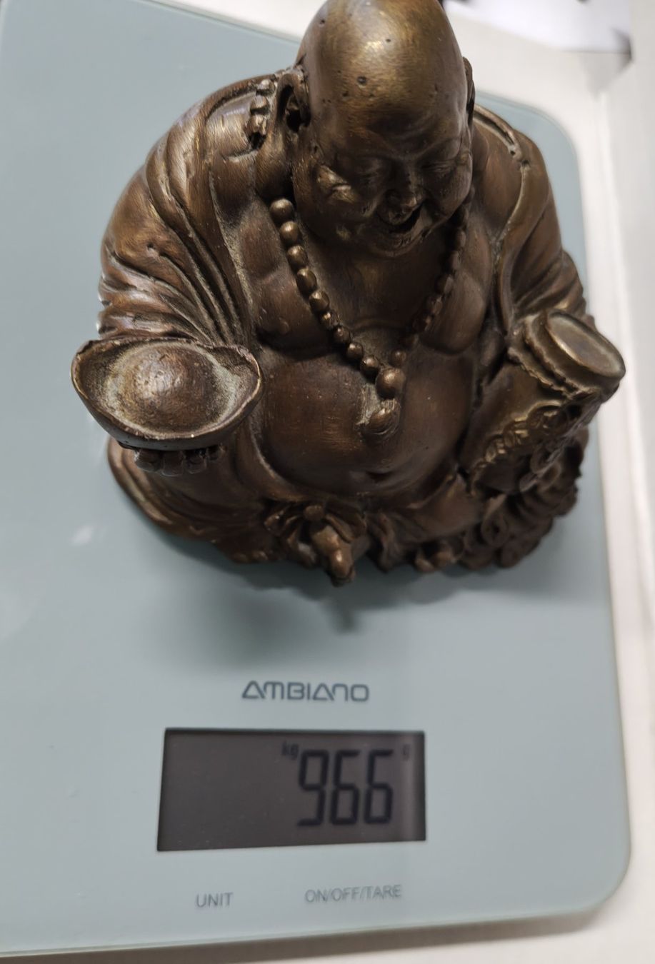 Figuren: Buddha Figur lachend 966g – Gebraucht aus Uerkheim von Justi.y 7