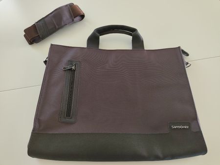 Samsonite Laptop Tasche braun neu