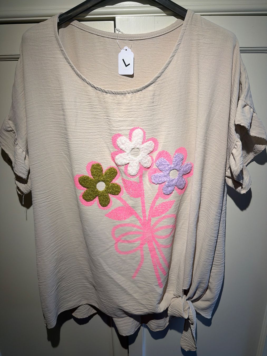 Camicette: DAMEN KURZARM BLUSE-BEIGE – Nuovo e nell'imballaggio originale da Meienried venduto da ManuelaBoutique 5