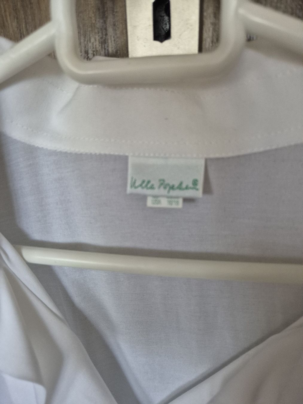 Ulla Popken Camicette: Ulla Popken Sommerbluse weiss  46/48 – Usato da Langenthal venduto da Polarisstern 3