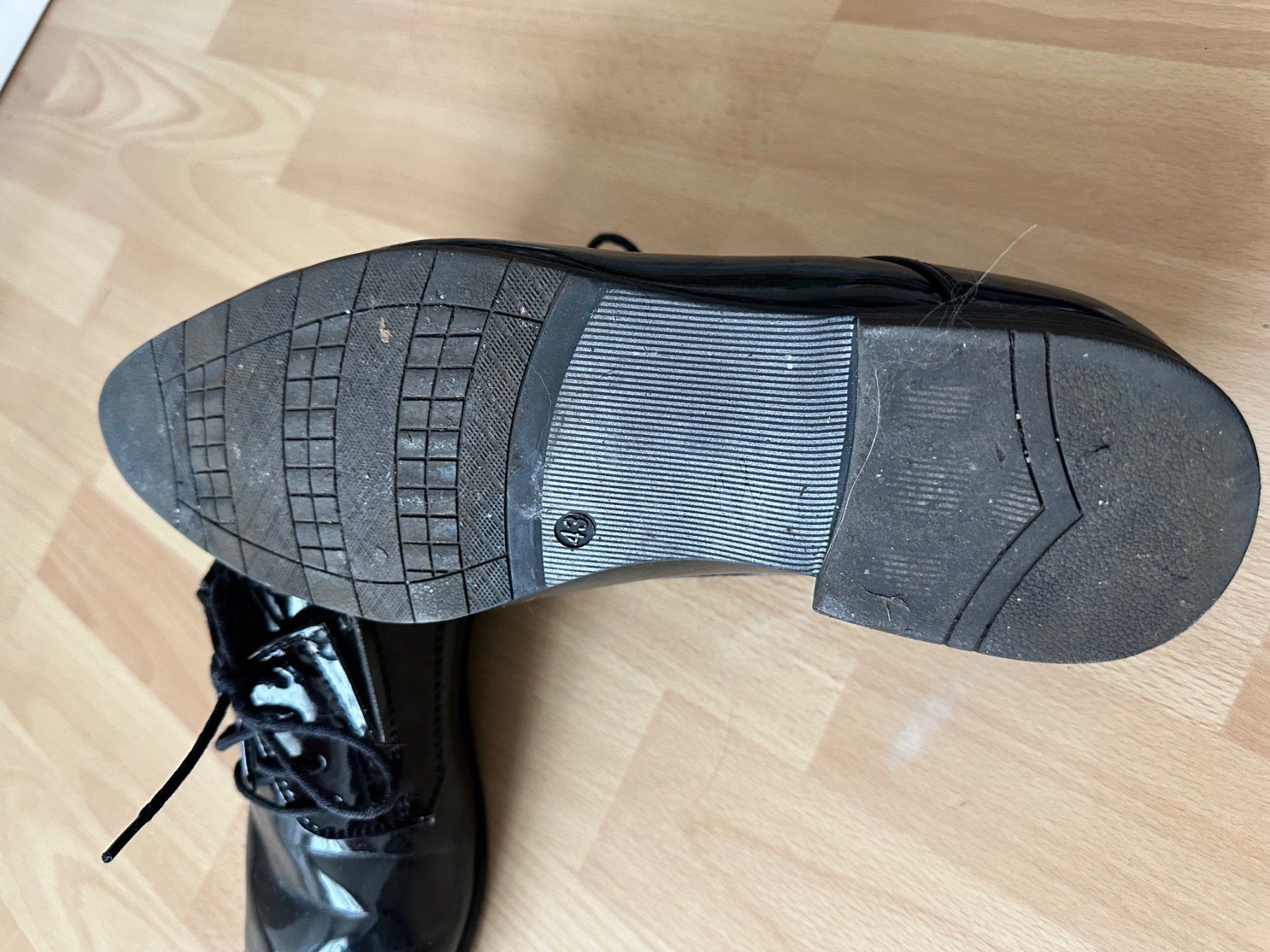 Scarpe da uomo: Angelo Litrico - Lackschuhe, schwarz, Grösse 43 – Usato da Auw venduto da beretta1966 3