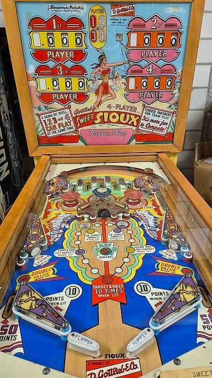 Flippers: Gottlieb Sweet Sioux – D'occasion à Henau par man_5pvv