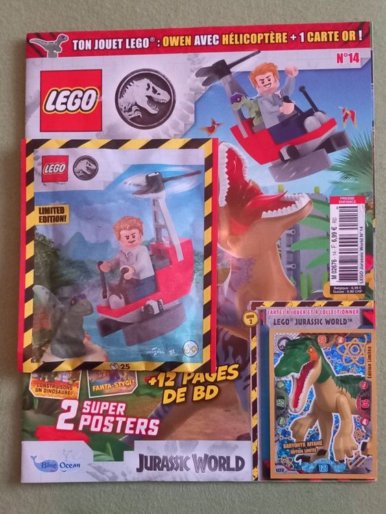 SET LEGO DINO 5884 RAPTOR CHASE + MAGAZINE | Acheter sur Ricardo