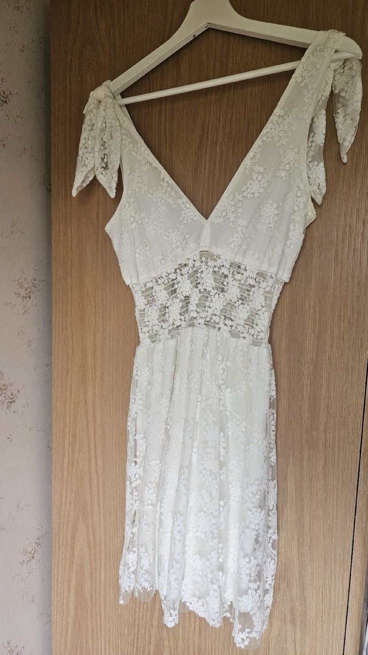 Vestiti: Sommerkleid in weiss, Grösse S – Nuovo (secondo la descrizione) da Lippoldswilen venduto da topmodel62