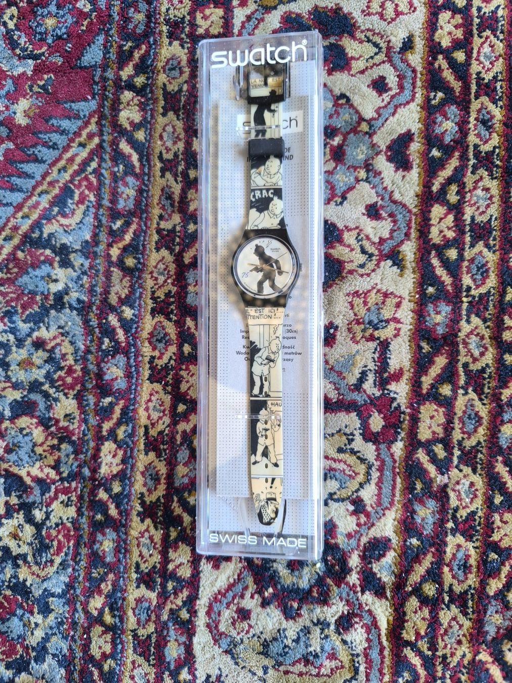 Swatch Orologi: Swatch "Happy birthday Tintin" – Nuovo e nell'imballaggio originale da Genève venduto da jim_2t7h