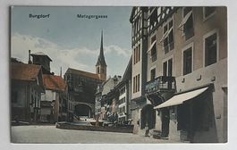 Burgdorf Metzgergasse, Lithokarte