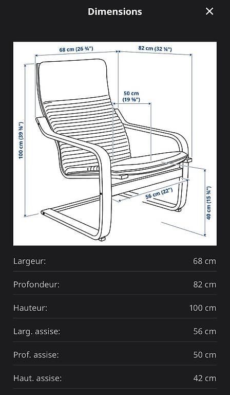 Sessel: Fauteuil Poang IKEA – Gebraucht aus Chavannes-Renens von gue_cxz6 1