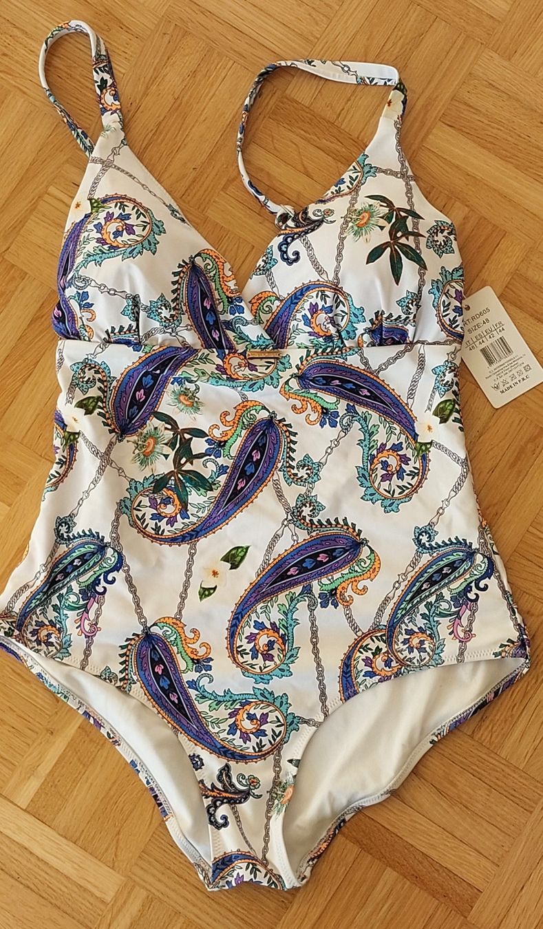 Costumi da bagno & Bikini: NEUES  Badekleid, Gr. 42 – Nuovo e nell'imballaggio originale da Zug venduto da flormita