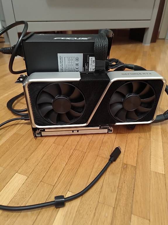 Nvidia Grafikkarten: RTX 3060 Ti FE - eGPU TH3P4G3 (Thunderbold 3/4) – Gebraucht aus Nyon von DDylan