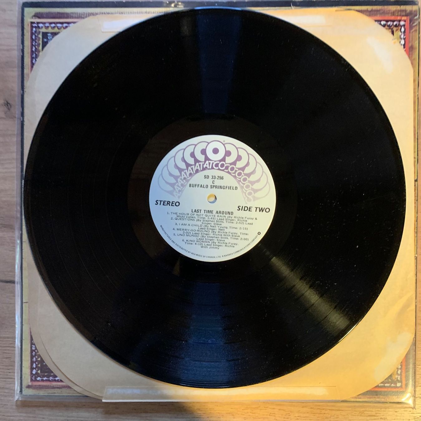 Dischi in vinile: BUFFALO SPRINGFIELD - LAST TIME AROUND...RE CAN... VG++/VG++ – Usato da Gals venduto da Diskopatshop 3