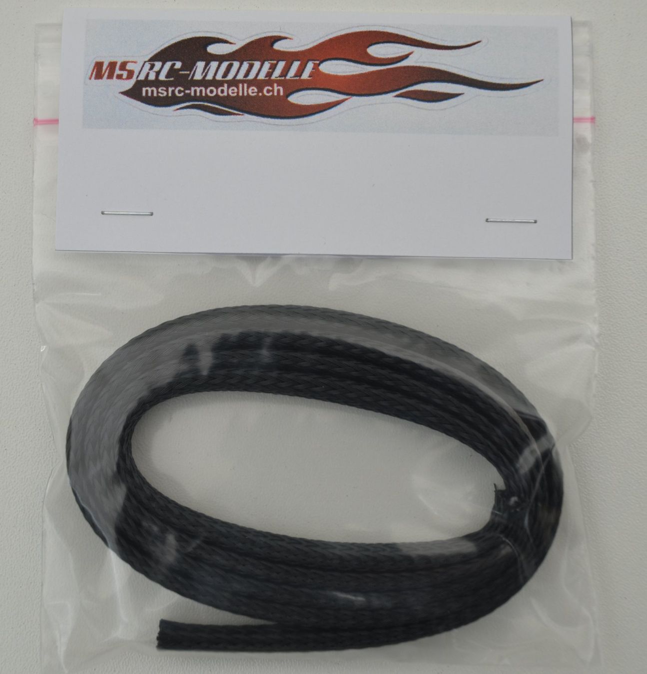 Modellismo RC: Geflechtschlauch 6-12mm 1Meter Schwarz – Nuovo e nell'imballaggio originale da Rüti venduto da MSRCModelle