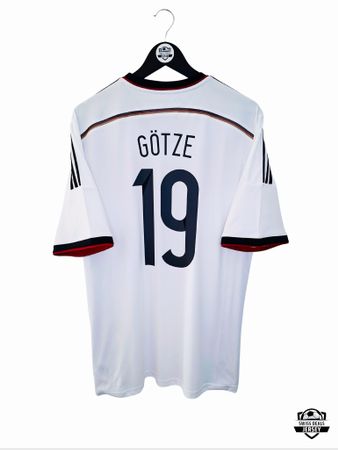 GOTZE #19 Original Germany 2014-15 Home Trikot