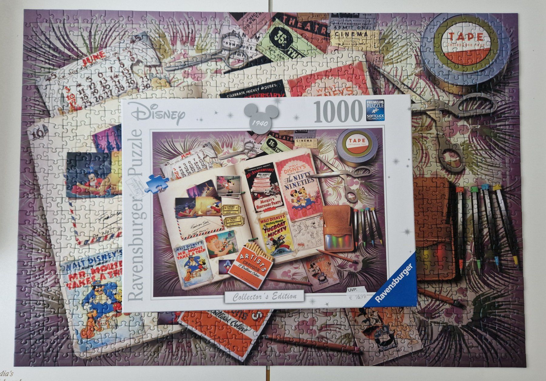 Ravensburger Puzzle: Ravensburger Puzzle 1000 Teile - Disney – Usato da Niederhasli venduto da foxy_8155 1